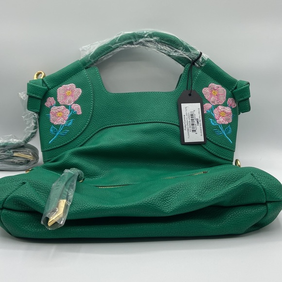 Foley + Corinna Flowerbed Creek FC Lady Tote in Green NWT - Picture 5 of 6